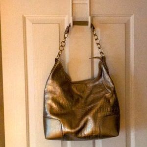 Exclusive Runway Burberry Prorsum Metallic Bag